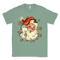 Sage Christmas Santa Classic Tee - MaliasSmallBusiness