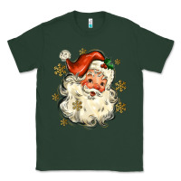 Sports Green Christmas Santa Classic Tee - MaliasSmallBusiness