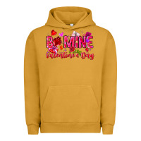 Pigment Peanut Butter Be Mine Valentines Day Urban Hoodie - CowhideDigitalArt