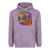 Lavender let the good times roll olivia Heavyweight Hoodie - OliviaCreatesArt