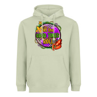Matcha let the good times roll olivia Heavyweight Hoodie - OliviaCreatesArt