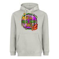 Moon Dust let the good times roll olivia Heavyweight Hoodie - OliviaCreatesArt
