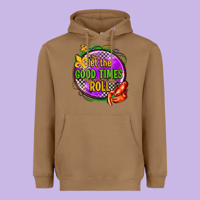 Let The Good Times Roll Olivia Heavyweight Hoodie Designed By Oliviacreatesart