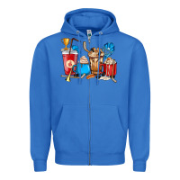 True Royal Hockey coffee cups Zipper Hoodie - HowdyJamesFarm