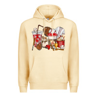 Pina Colada Baseball coffee cups Premium Hoodie - HowdyJamesFarm
