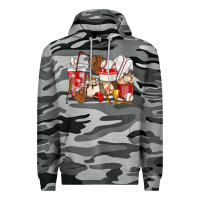 Slate Camo Baseball coffee cups Premium Hoodie - HowdyJamesFarm