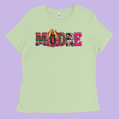 Madre Our Lady Of Guadalupe Ladies Tee Designed By Artiststas