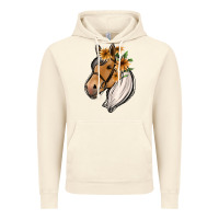 Vintage Artic floral horse Vintage Hoodie - Jasminsmagicworld
