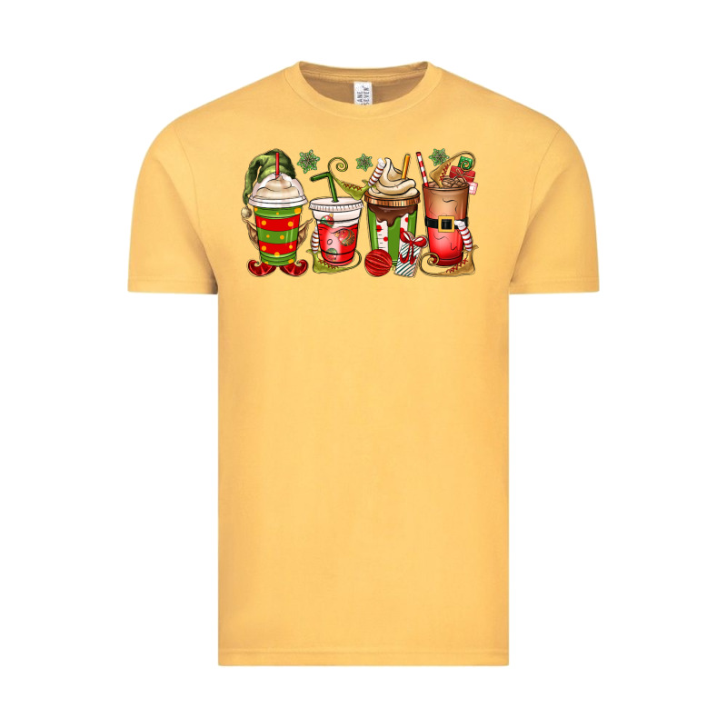 Elf Coffee Cups Vintage Tee by MaliasSmallBusiness | Teevron