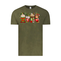 Vintage Olive elf coffee cups Vintage Tee - MaliasSmallBusiness