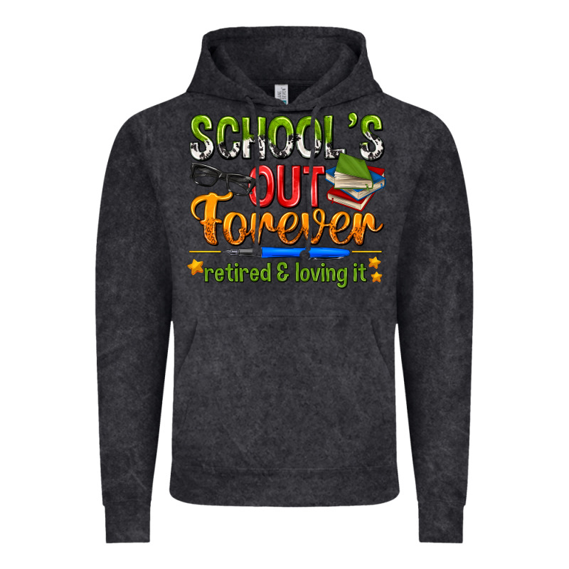 Schools Out Forever Vintage Hoodie by NancyCooperArtShop | Teevron