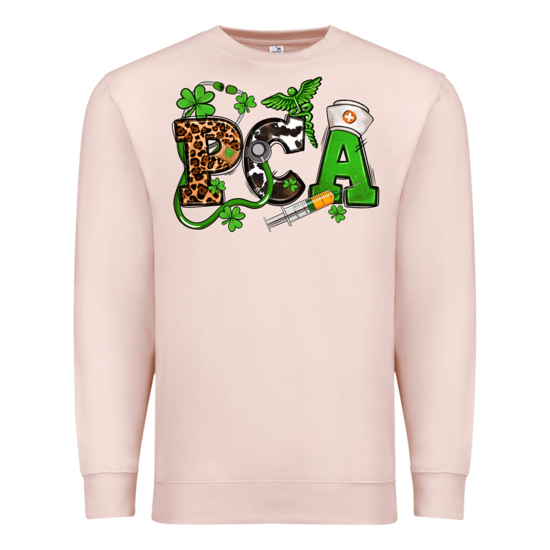 St. Patrick's Day Pca Premium Sweatshirt by OliviaCreatesArt | Teevron