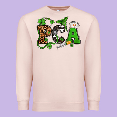 St. Patrick's Day Pca Premium Sweatshirt Designed By Oliviacreatesart