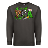 Smoke St. Patrick's Day PCA Premium Sweatshirt - OliviaCreatesArt