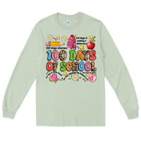 Matcha 100 days of school Long Sleeve Tee - Artiststas