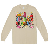 Mushroom 100 days of school Long Sleeve Tee - Artiststas