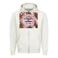Oatmeal Heather surviving motherhood one meltdown at the time Zipper Hoodie - TumblerDesignByShophia