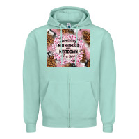 Seafoam surviving motherhood one meltdown at the time Zipper Hoodie - TumblerDesignByShophia