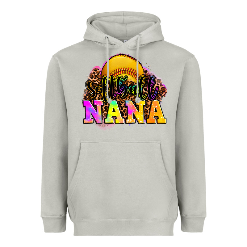 Softball Nana Heavyweight Hoodie by OliviaCreatesArt | Teevron