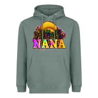 Sage softball nana Heavyweight Hoodie - OliviaCreatesArt