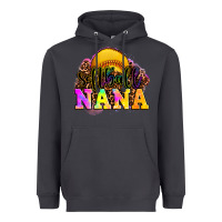 Smoke softball nana Heavyweight Hoodie - OliviaCreatesArt