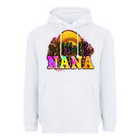 White softball nana Heavyweight Hoodie - OliviaCreatesArt