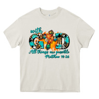 With God All Things Are Possible. Cross Heavy Core Tee | Teevron