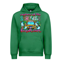 Emerald captain of the struggle bus bus Urban Hoodie - CowhideDigitalArt