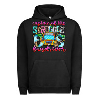 Pigment Black captain of the struggle bus bus Urban Hoodie - CowhideDigitalArt