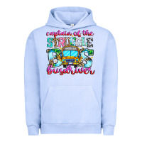Pigment Grape Ice captain of the struggle bus bus Urban Hoodie - CowhideDigitalArt
