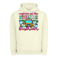Pigment Pistachio captain of the struggle bus bus Urban Hoodie - CowhideDigitalArt