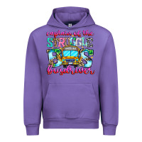 Tulip captain of the struggle bus bus Urban Hoodie - CowhideDigitalArt