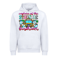 White captain of the struggle bus bus Urban Hoodie - CowhideDigitalArt