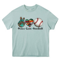 Arona peace love baseball Heavy Core Tee - Artiststas