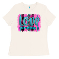 Bone love corinthians 13 valentine's day brushstroke Ladies Tee - AdoDesignShop