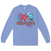 Colony Blue 100 mermazing days Long Sleeve Tee - Artiststas