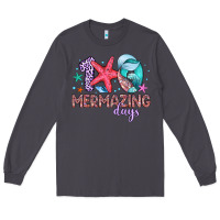 Smoke 100 mermazing days Long Sleeve Tee - Artiststas