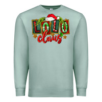 Seafoam christmas lolo claus Premium Sweatshirt - FaDigitalArtStudio