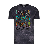 Cloud Black merry christmas Vintage Tee - JahusDesignShop