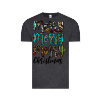 Vintage Black merry christmas Vintage Tee - JahusDesignShop