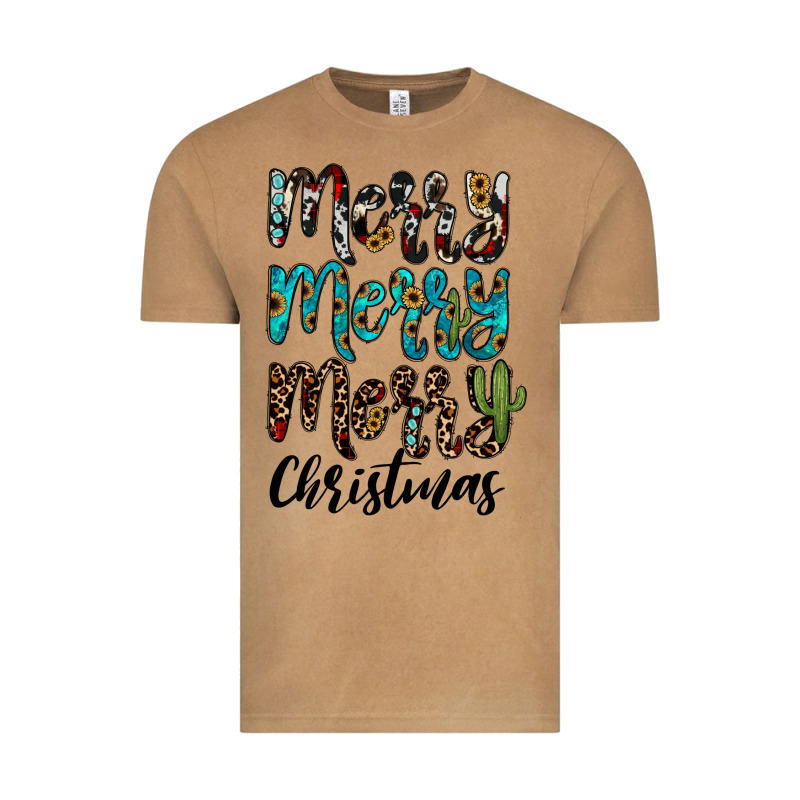Merry Christmas Vintage Tee by JahusDesignShop | Teevron