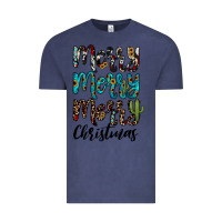 Vintage Denim merry christmas Vintage Tee - JahusDesignShop