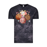 Cloud Black christmas pan dulce Vintage Tee - MaliasSmallBusiness