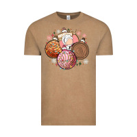 Vintage Coffee christmas pan dulce Vintage Tee - MaliasSmallBusiness