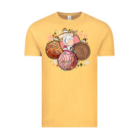Vintage Mustard christmas pan dulce Vintage Tee - MaliasSmallBusiness