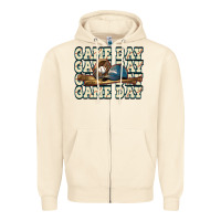 Sandshell game day baseball Zipper Hoodie - HowdyJamesFarm