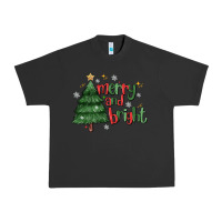 Pigment Black Merry And Bright Urban Heavy Tee - MaliasSmallBusiness