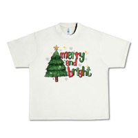 Pistachio Merry And Bright Urban Heavy Tee - MaliasSmallBusiness