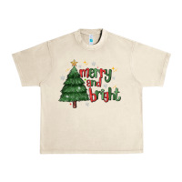 Sandshell Merry And Bright Urban Heavy Tee - MaliasSmallBusiness