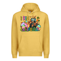 Antique Gold I dig Easter Day Premium Hoodie - CowGirlArtShop